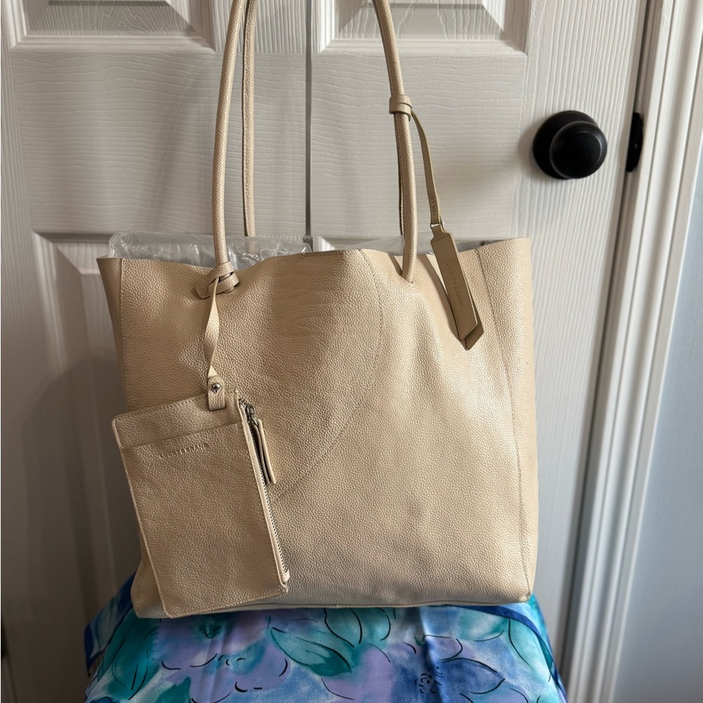 Lucky Brand Cream Tote Bag